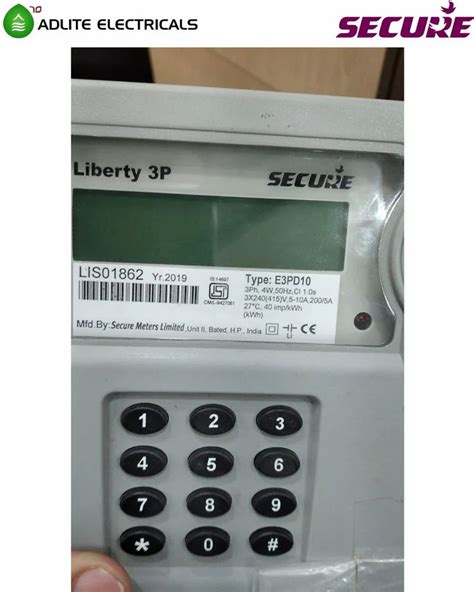Secure Energy Meter Manufacturers - Liberty 3P Secure Energy Meter ...