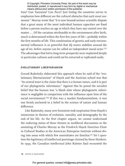 Hayek's Bastards | Princeton University Press