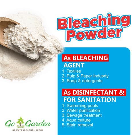 Go Garden Bleaching Powder for Bathroom 400 Grams
