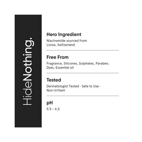 Minimalist 5% Niacinamide Faceserum For Glowing & Clear Skin with1 ...