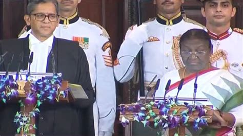 Draupadi Murmu scripts history; Takes oath as 15th President of India ...
