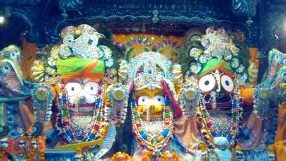 Lord Shree Jagannath Beautiful Vinyl Poster Paper Print - Religious ...