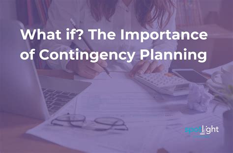 Importance Of Contingency