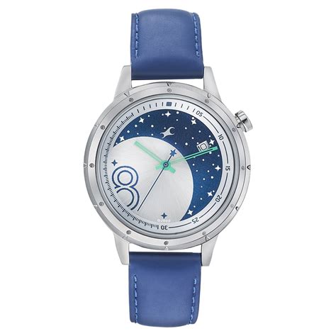 Buy Online Fastrack Space Rover Quartz Analog with Date Silver Dial ...