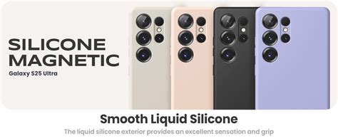 Ringke Silicone Magnetic Compatible with Samsung Galaxy S25 Ultra Case ...