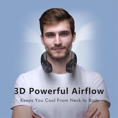 AMACOOL Portable Air Conditioner Neck Fan, 3-Speed Hands India | Ubuy