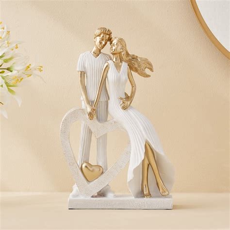 Buy Corsica Polyresin Couples Heart Figurine from Corsica by Home ...