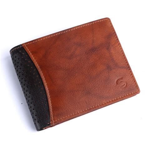 Buy GETOREE Teak Tan Genuine Leather RFID Wallets for Men I 7 Credit ...