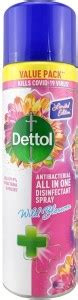 Dettol Antibacterial All in One Limited Edition Disinfectant Spray Wild ...