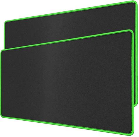 XIKKART XXL Green Border Mousepad For Gaming, Professional Work, Office ...