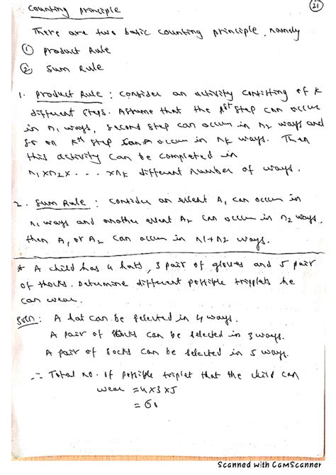 DMS Module-III: Counting Principles and Permutations Explained - Studocu