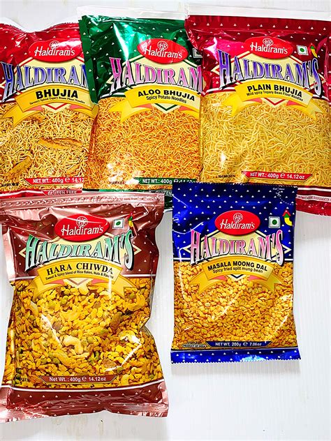 Buy Mix 4 Pack of Haldirams(Bhujia,Aloo Bhujia,Plain Bhujia, Hara ...