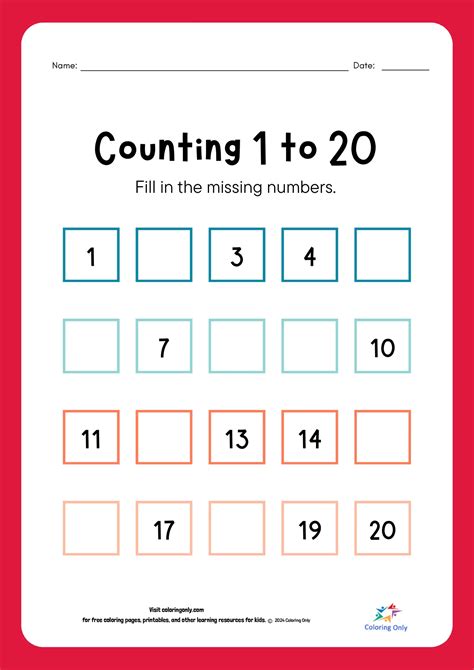 Counting Worksheet 的图像结果