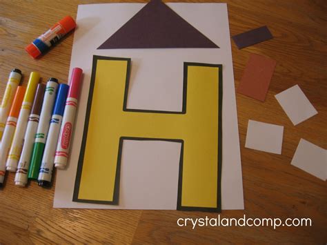 H Alphabet Craft : Letter h crafts · preschool letter crafts ...