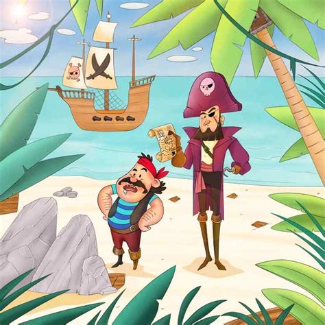 Test Your Vision Sharpness By Finding The TREASURE Before Pirates. 17 ...