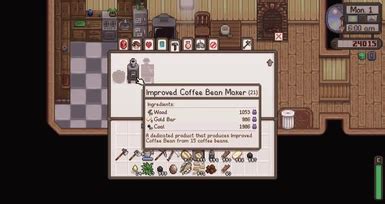 Improved Coffee Bean at Stardew Valley Nexus - Mods and community