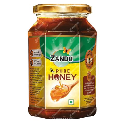 Zandu Pure Honey 500 Gm - Uses, Side Effects, Dosage, Price | Truemeds