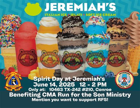 Jeremiahs Italian Ice - RFS Fundraiser, Jeremiah's Italian Ice (Harper ...
