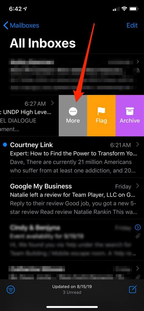 How To Mute An Email Thread In The Mail App With iOS 13 - MobyGeek.com