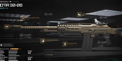 Meilleur chargement DTIR 30-06 dans Call of Duty : Warzone | SCUF