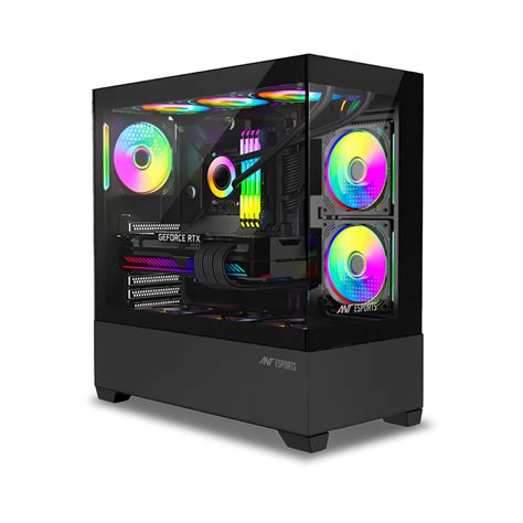 Buy Ant EsportsCrystal Z3 Mid-Tower Computer Case/Gaming Cabinet ...