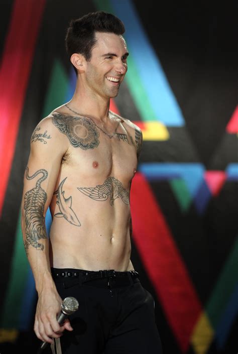 Adam Levine Muscle