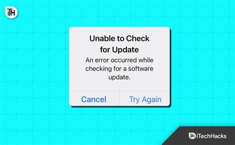 Image result for Unable to Check for Software Update