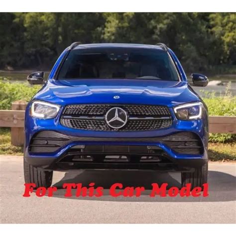 Car Craft Front Bumper Grill Compatible With Mercedes Glc W253 X256 ...