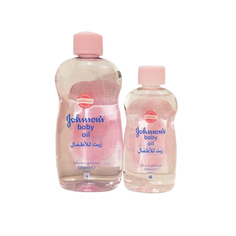 Johnson & Johnson Baby Oil 500 ml + 200 ml Online at Best Price | Lulu ...