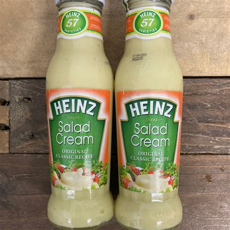 2x Heinz Salad Cream Bottles (2x285g) & Low Price Foods Ltd