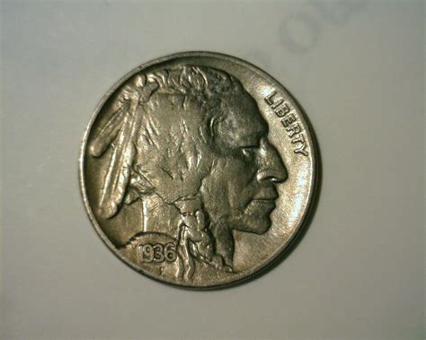 1936 BUFFALO NICKEL NICE LOOKING COIN !! - Online Coin Auction - Item ...