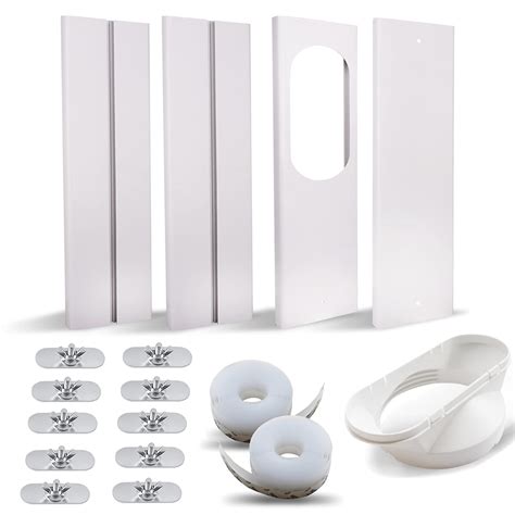 Buy Portable Air Conditioner Window Vent Kit, Adjustable Length ...