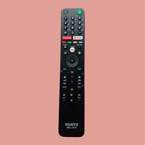 Sony Smart TV Remote Control with Google Play, YouTube & Netflix Short ...