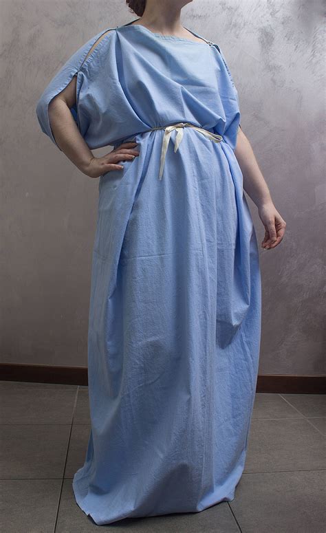 Custom made Ancient Roman/Greek female tunic or chiton in cotton ...