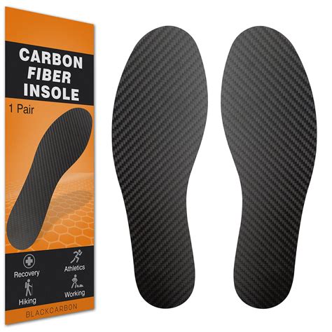 Snapklik.com : 1 Pair Carbon Fiber Insole For Turf Toe,Morton Toe,Foot Fractures,Arthritis ...