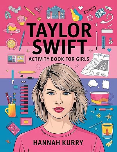 Taylor Swift Activity Book for Girls: Celebrate Every Era with Puzzles ...