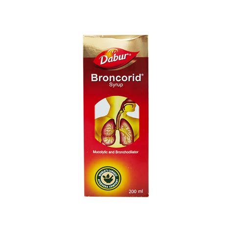 Dabur Broncorid Syrup 200 ml - Multimedicos