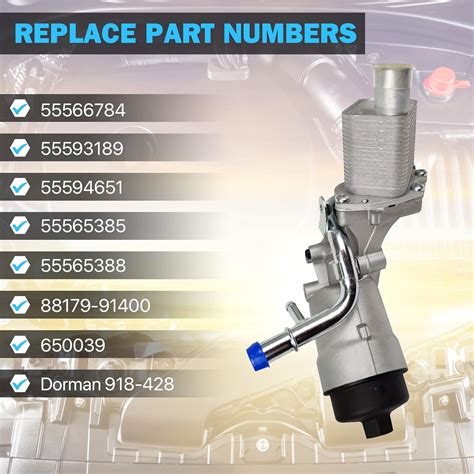 MNJWS 918-428 Upgraded Aluminum Engine Oil Filter Housing India | Ubuy