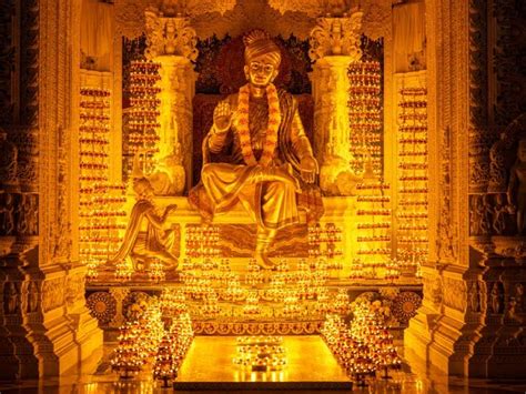 BAPS Swaminarayan Akshardham Robbinsville Diwali Utsav Celebrated Unity ...