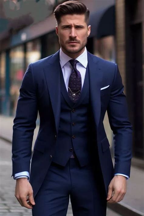 Navy Business Suit 的图像结果