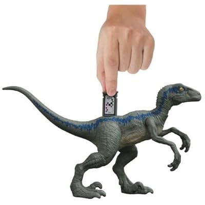 Buy Jurassic World Dominion Velociraptor Blue vs Atrociraptor Dino ...