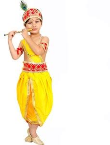 AIS Krishna Kanha Costumes for Janmashtami Mythological Character Fancy ...