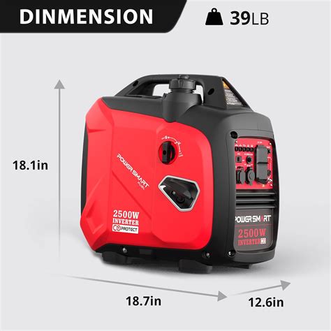 PowerSmart 2500-Watt Portable Inverter Generator India | Ubuy