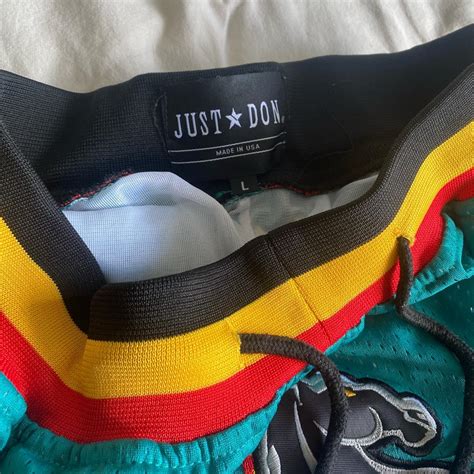 Pistons just don shorts Large but fits like... - Depop