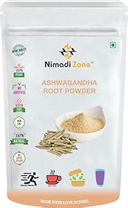 Nimadi Zone Ashwagandha Root Powder/Withania somnifera Powder - 200 GM ...