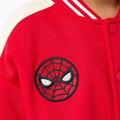Buy Juniors Spider-Man Embroidered Varsity Jacket from Juniors at just ...