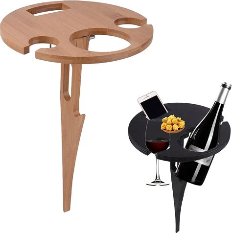 Wooden Picnic Wine Glass Holder at Jack Radcliffe blog