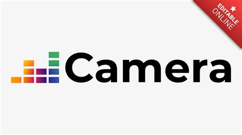 Camera Logo Using Text 的图像结果