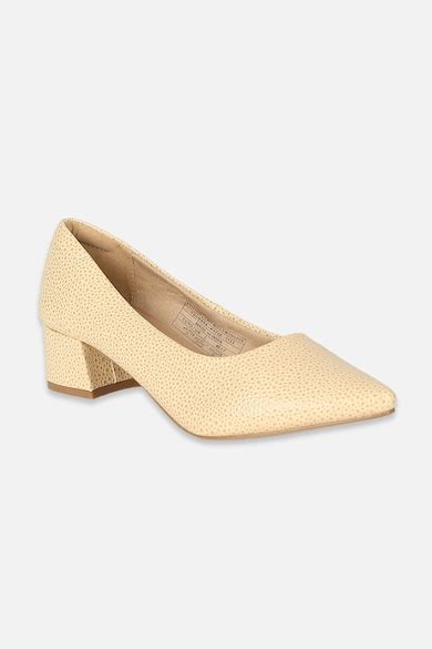 Buy Women Cream Heels Online - 39649231 | Van Heusen