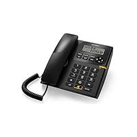 Alcatel New T-58 Black Corded Landline Phone with Caller id and Speaker ...